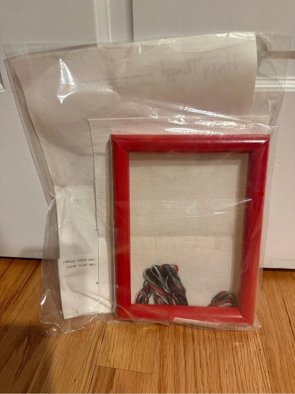 New Vintage Cross Stitch Kit “The Only Thing Domestic..is I Live in A House